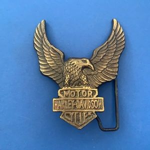 Vintage Harley Davison belt buckle